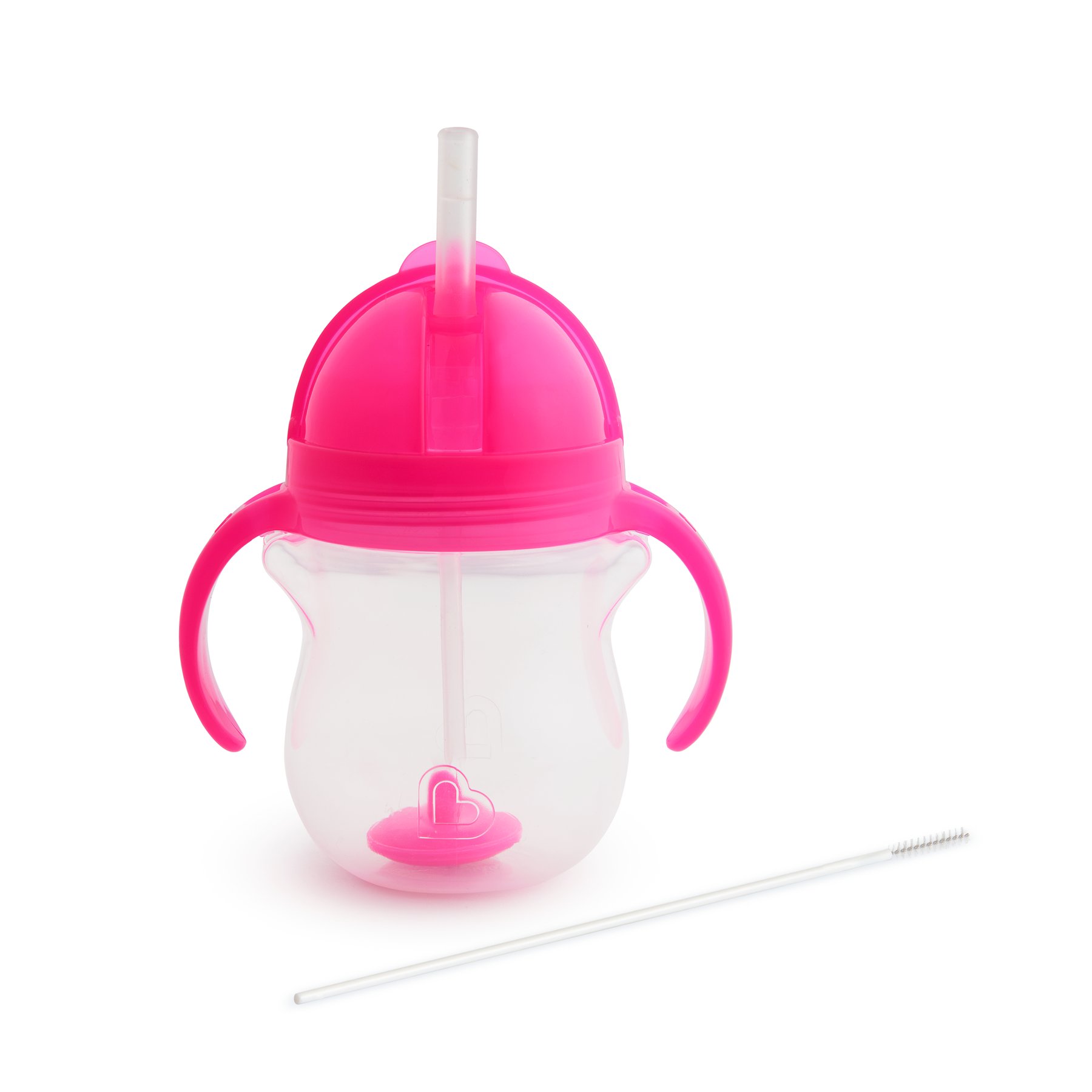 24188_7oz_Weighted_Flexi-Straw_Cup_Pink_-_Out_of_Pack_Lid_Open_1800x1800