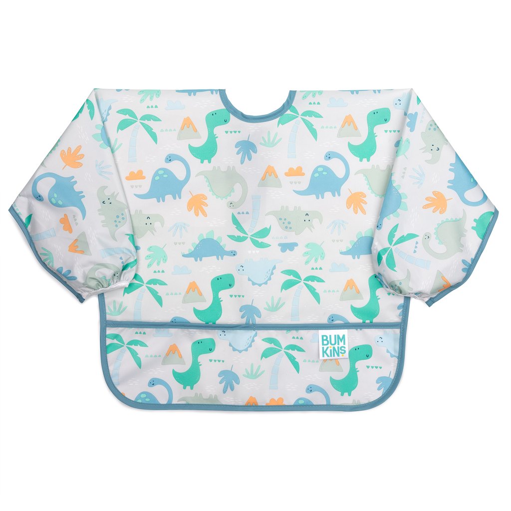 Bumkins Waterproof Sleeved Bib – HI BABIES