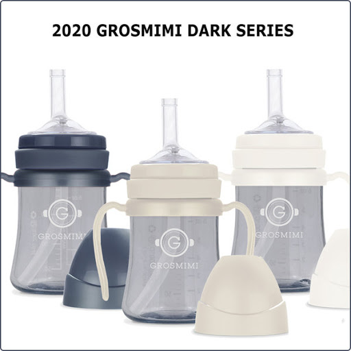 Grosmimi PPSU Straw Cup Sippy Cup 200ml -Dark Series – HI BABIES
